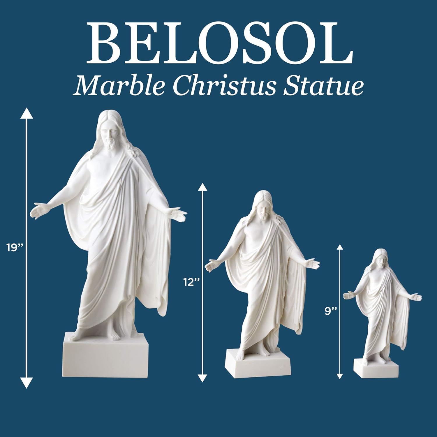 Deseret Book BELOSOL Christus Statue 9 Inch