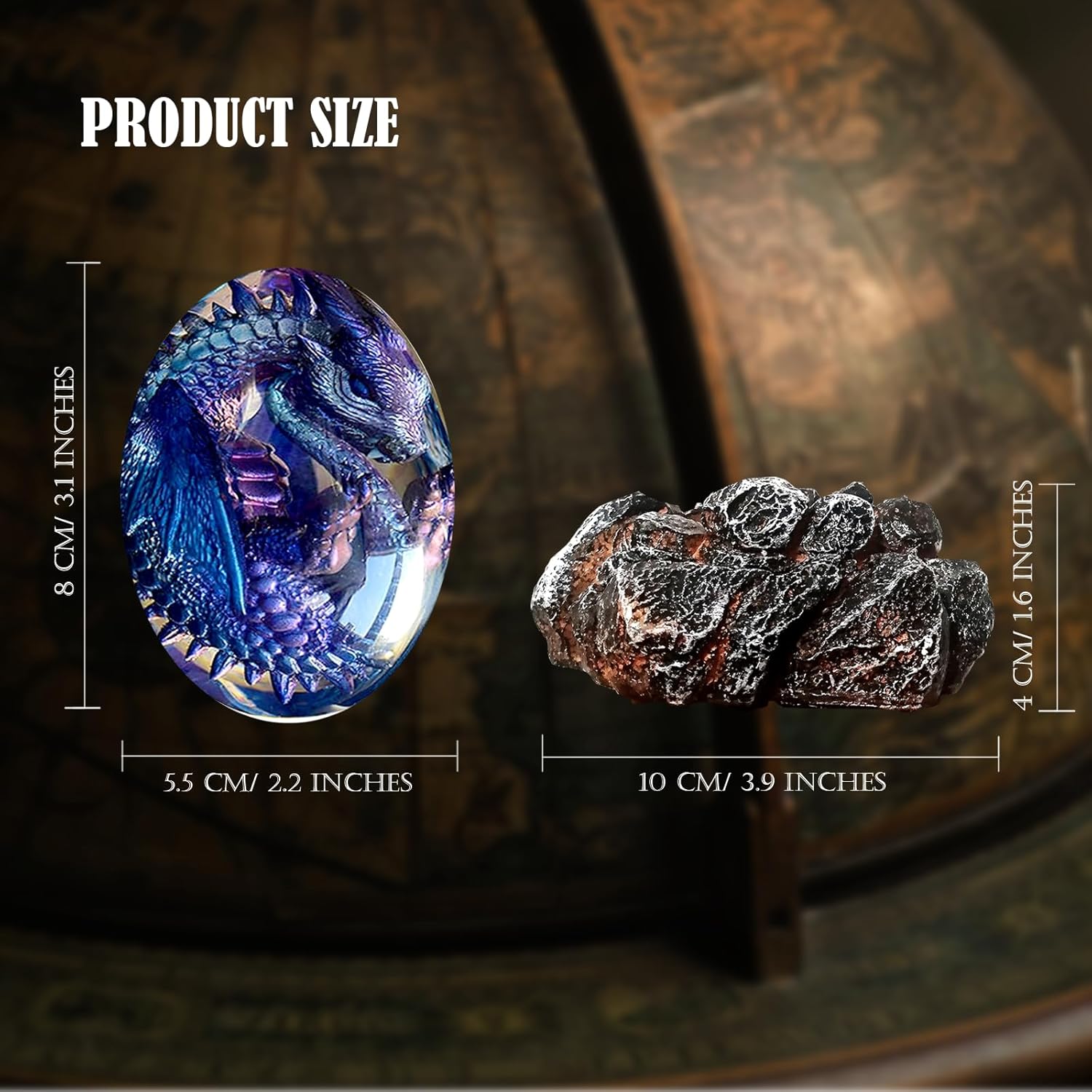 ACOCOFE Dragon Egg with Luminous Base