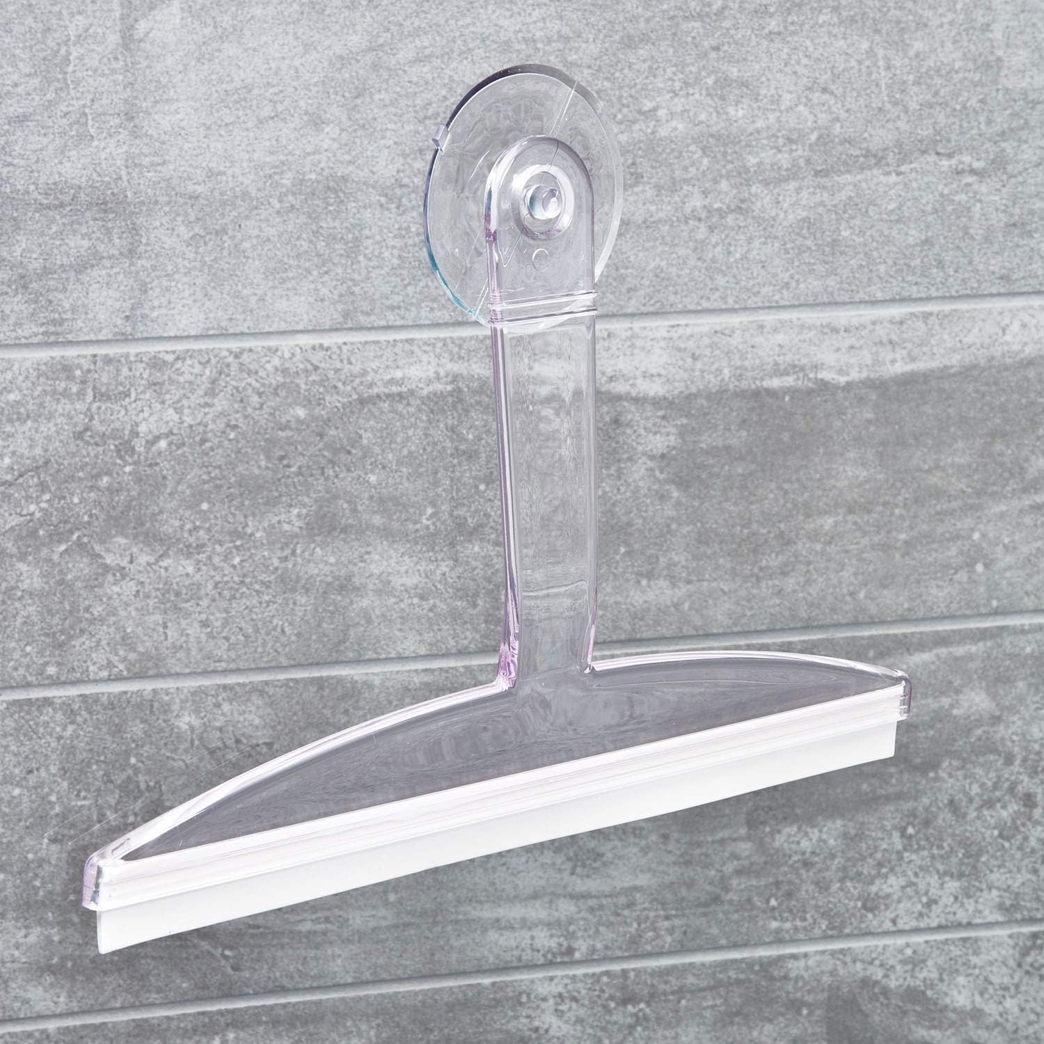 InterDesign iDesign 22300 Clear Squeegee with Storage Hook