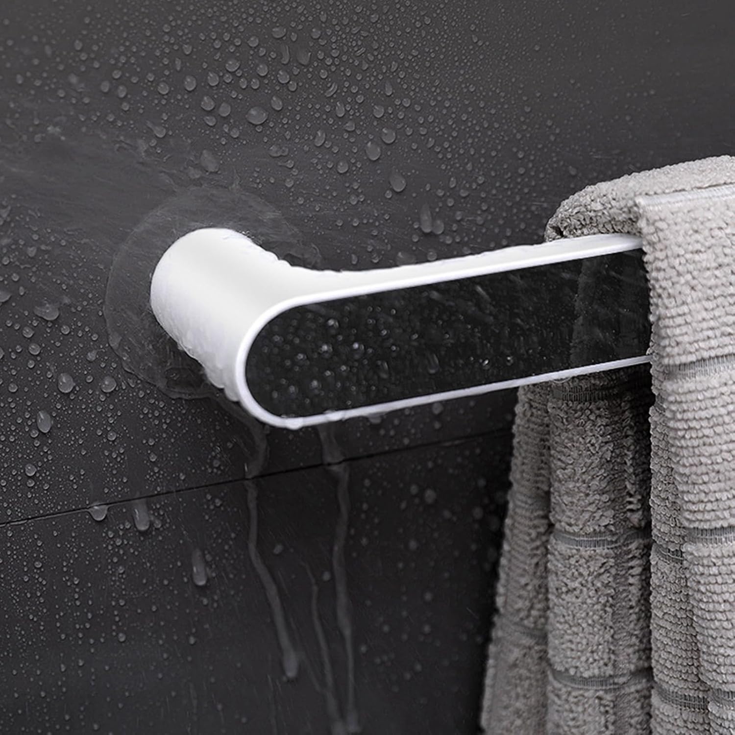 JOKOTI Adhesive Towel Rack for Bathroom Kitchen Bedroom