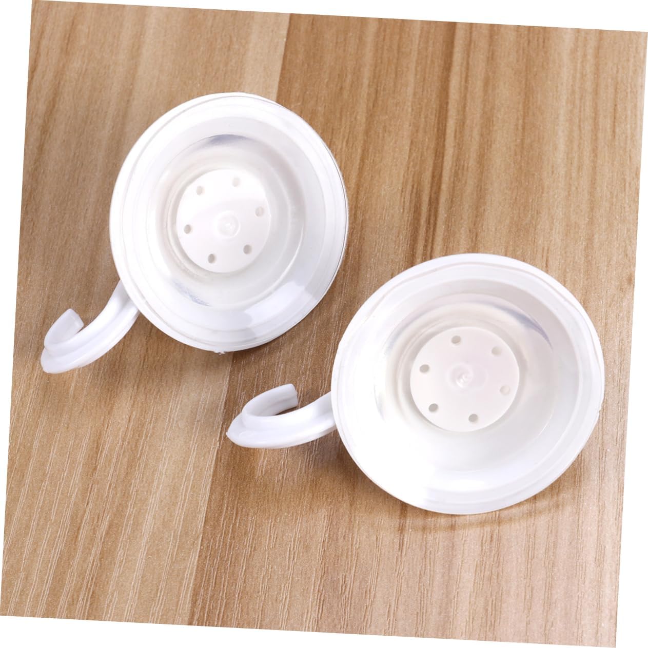GLEAVI Multifunctional Bath Organizer Set with Suction Cup Hooks