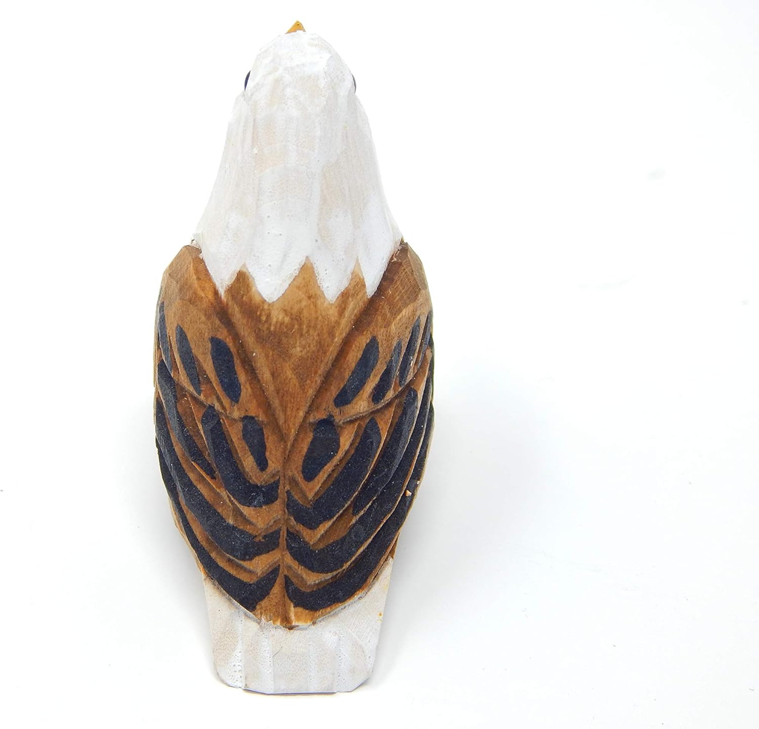 Selsela Hand-Carved Bald Eagle Miniature Statue