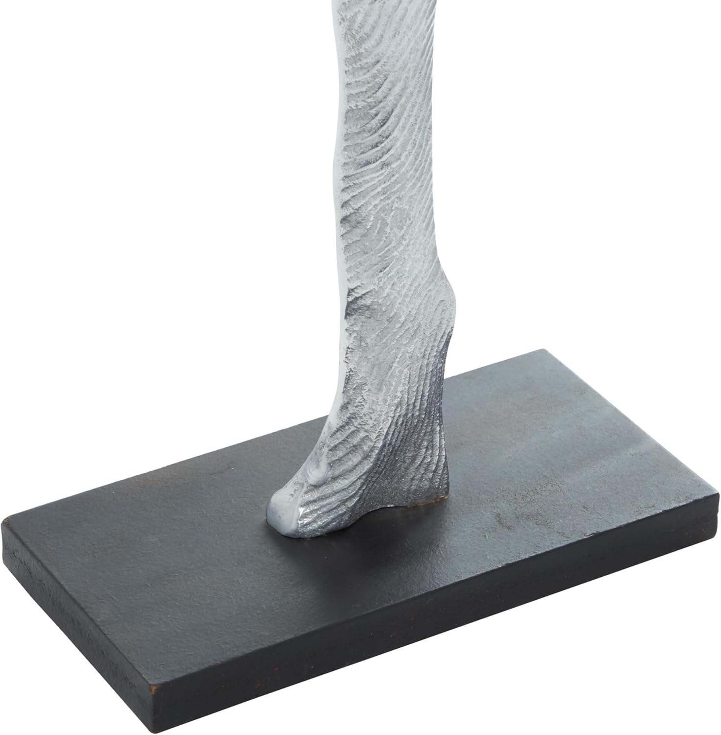 Deco 79 Silver Black Tree Sculpture Home Decor Statue