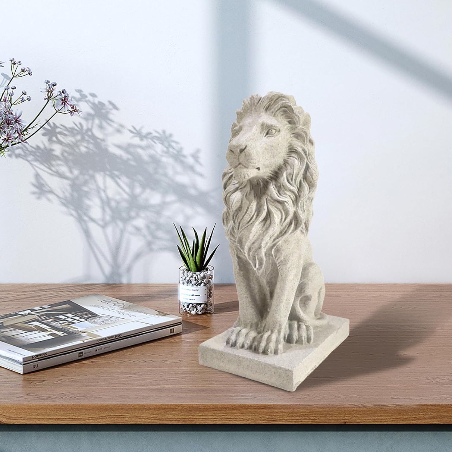 SIMONS SHOP Lion Statues and Bookends 13 Inch Tall