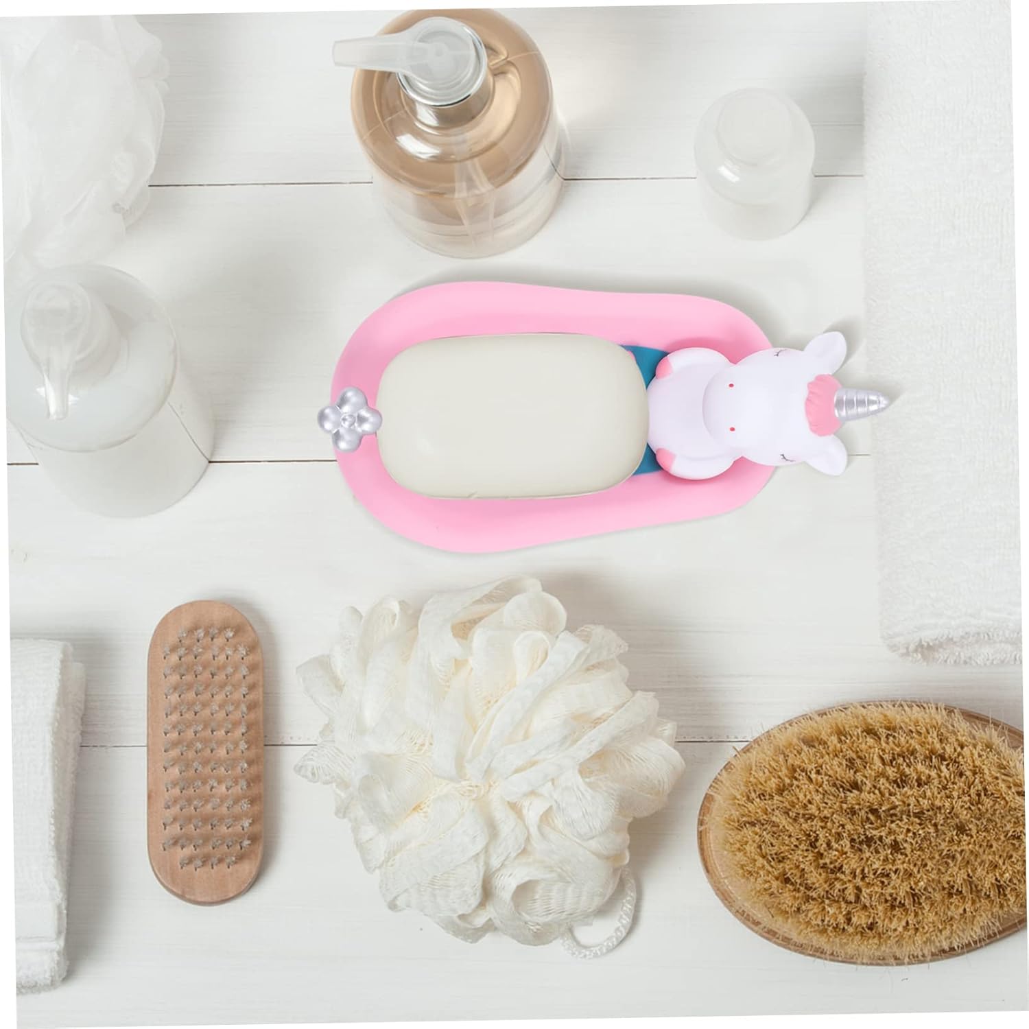 Cartoon Unicorn Soap Dish for Bathroom and Kitchen