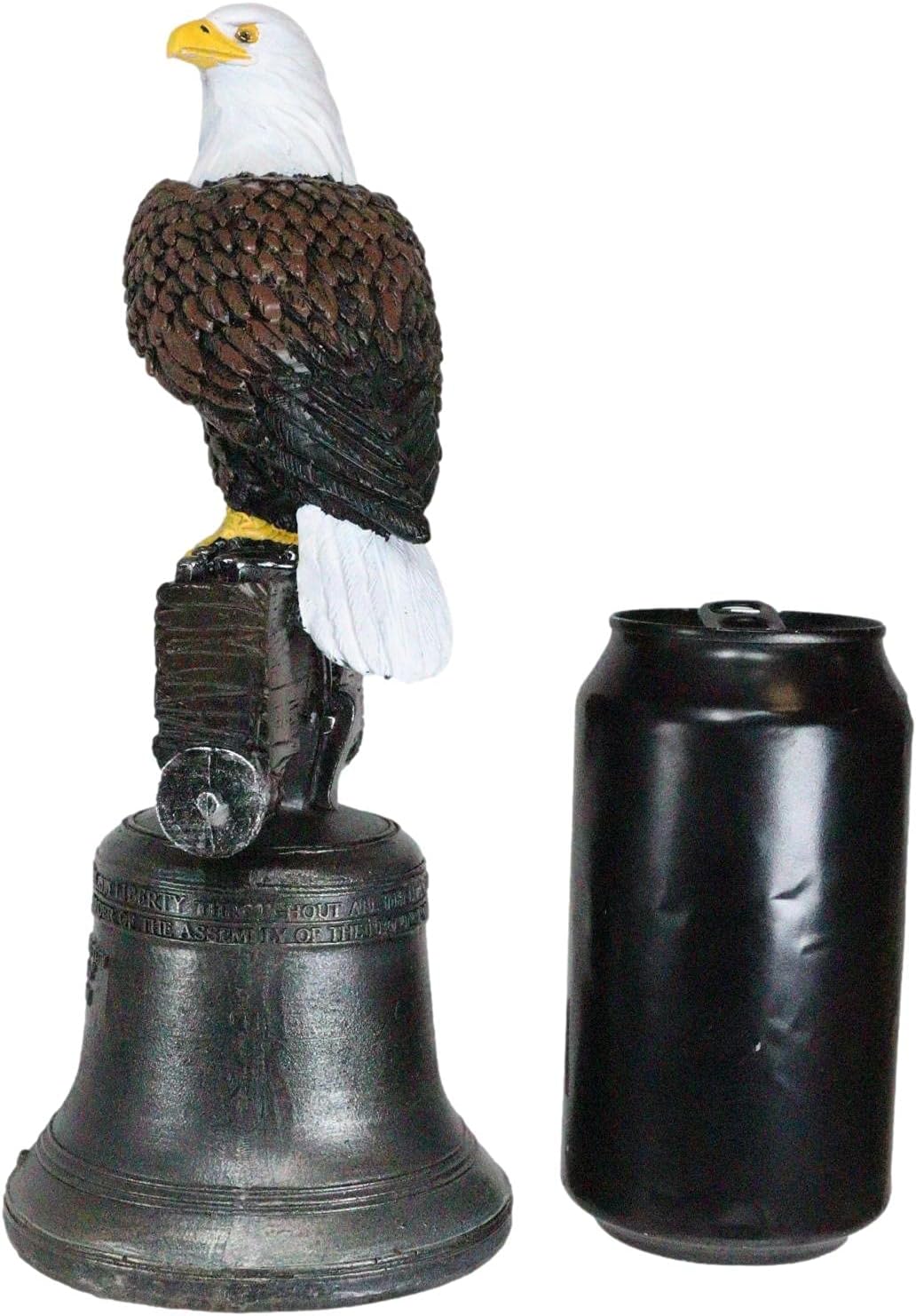 Ebros Independence Day Liberty Bell Eagle Figurine 1