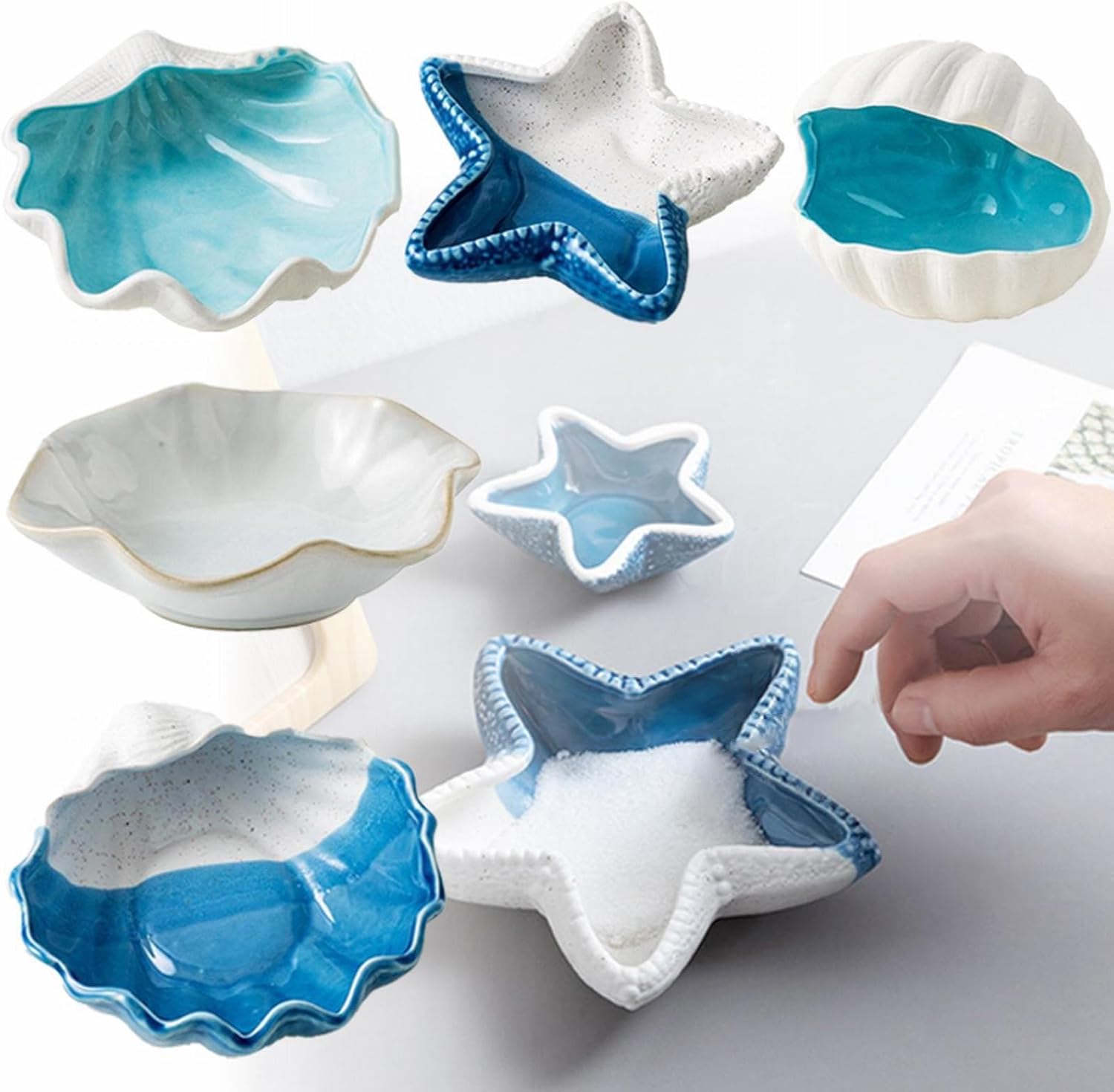 Creative Ceramic Key Storage Statues Home Decor