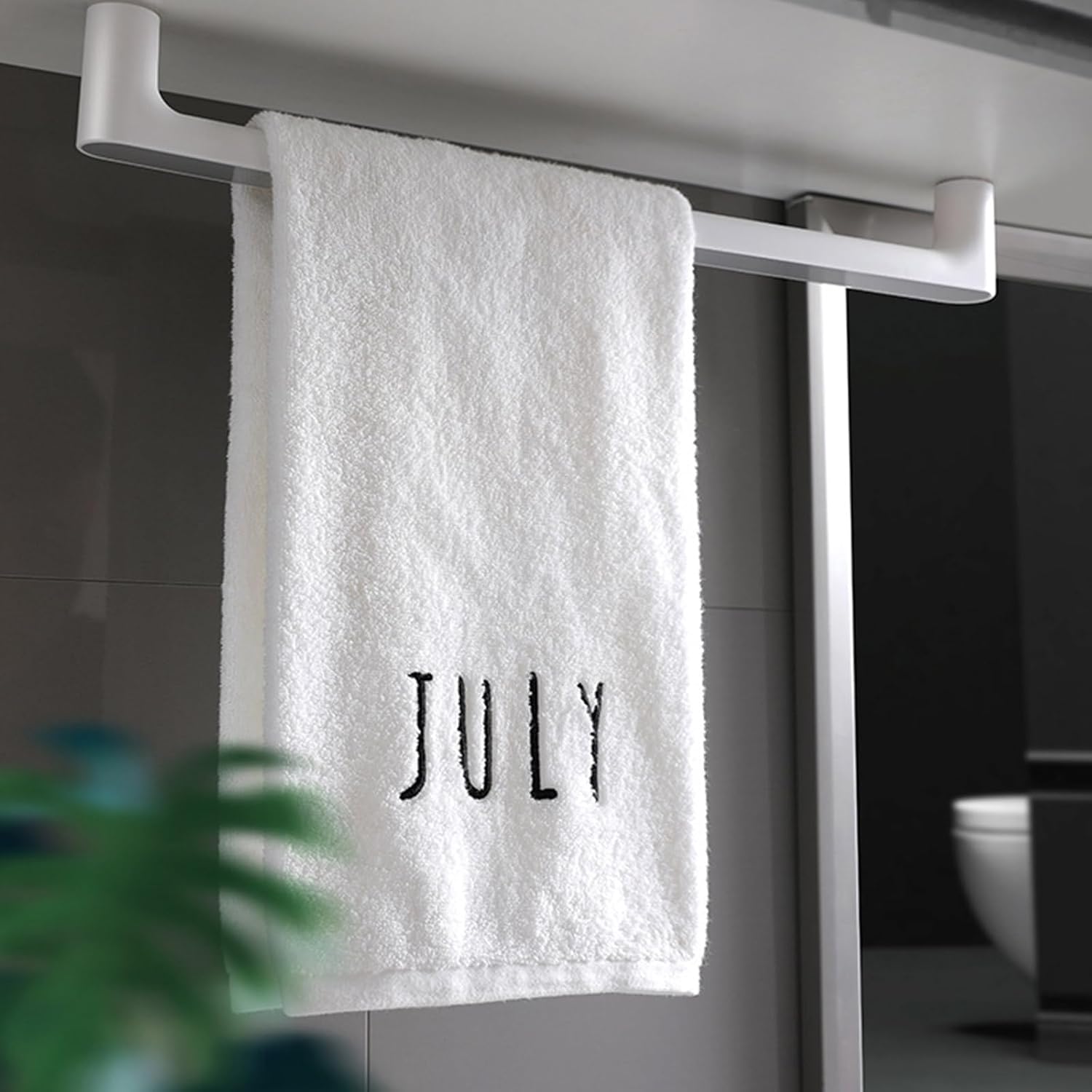 JOKOTI Adhesive Towel Rack for Bathroom Kitchen Bedroom
