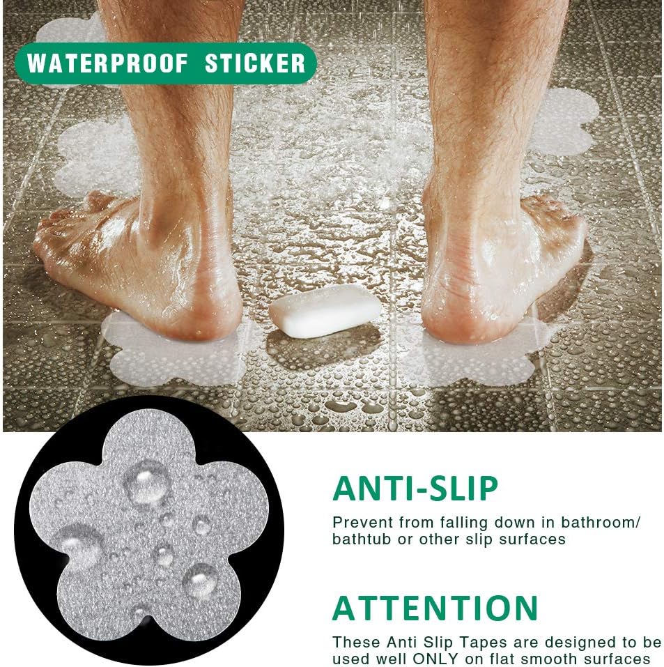 SlipStopper Non-Slip Bathtub Stickers 28PCS