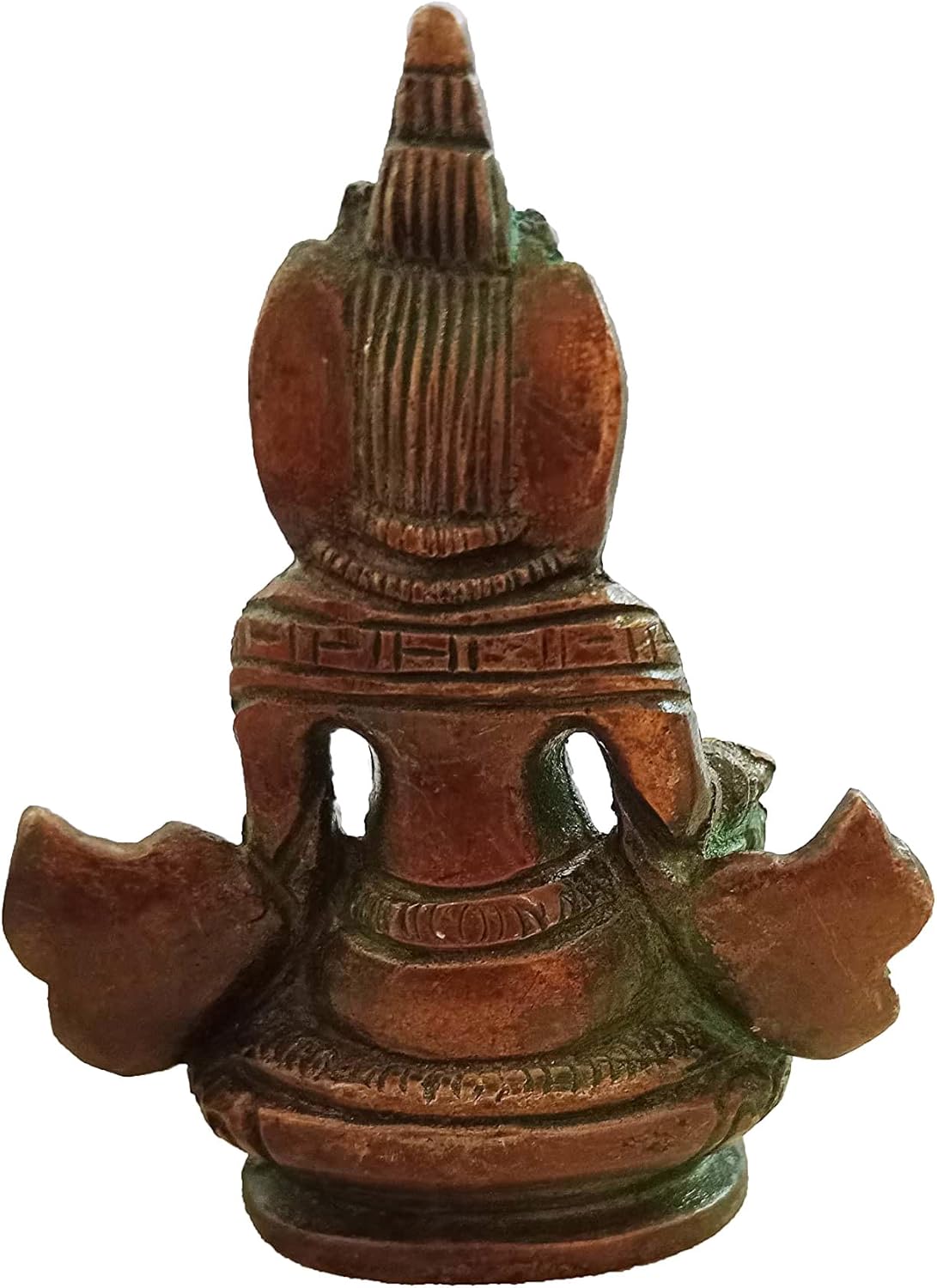 Parijat Handicraft Brass Kubera Statue Wealth God Decor