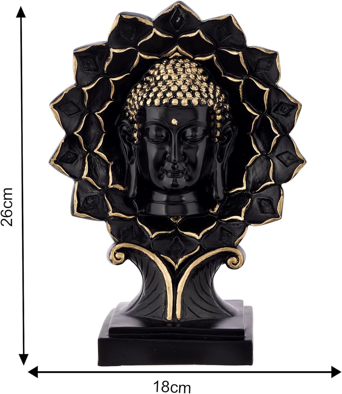 Ethereal Elegance Resin Men Statue Home Decor Showpiece