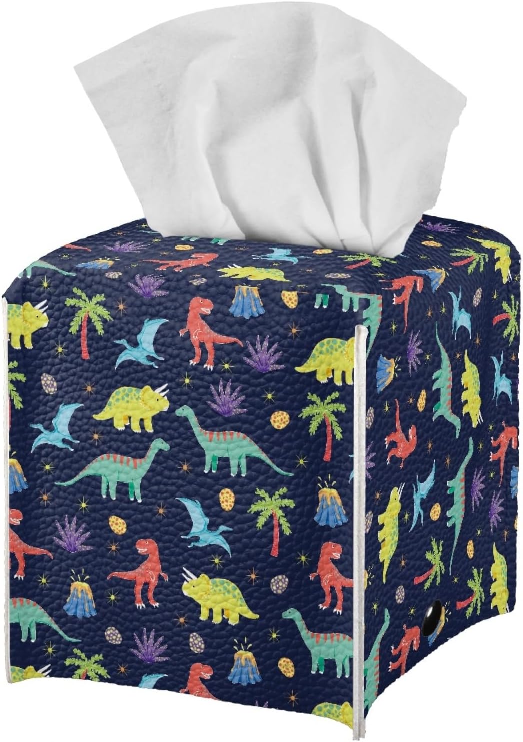 AFPANQZ Cartoon Dinosaur Tissue Box Cover Case