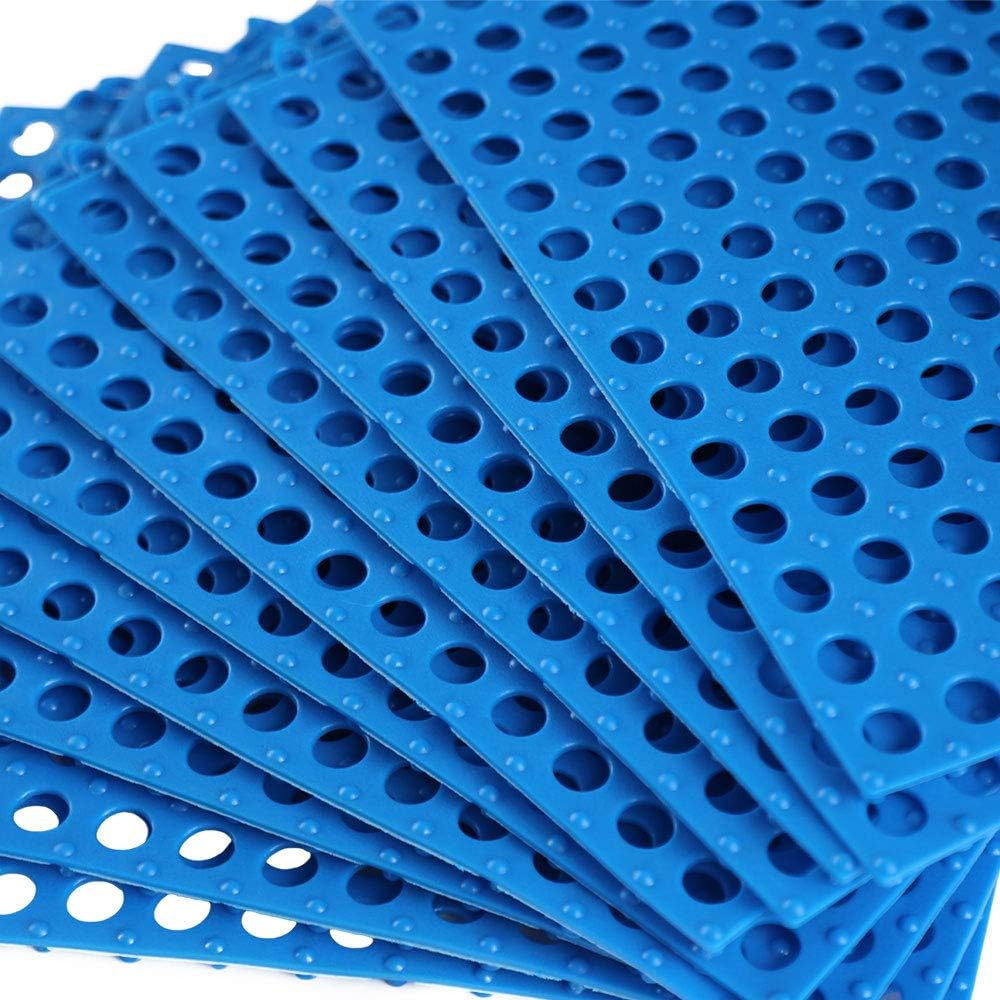 ALFEEL 10Pcs Interlocking Waterproof Bath Mat