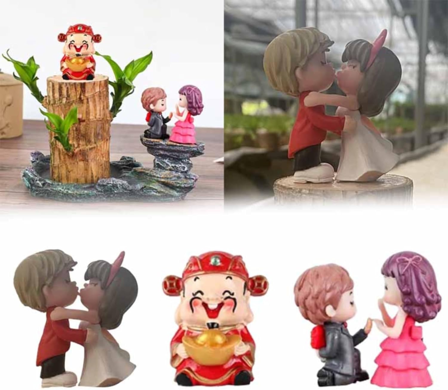 Brazil Wood Sculptures Home Decor Statues