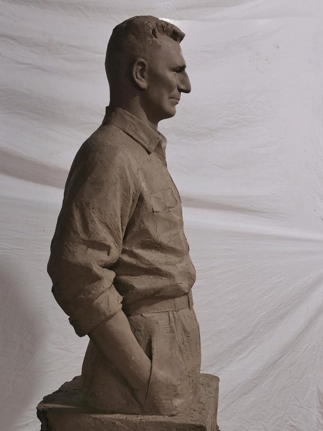 Customized Bust Statue - Marble Half-Body Portrait Sculpture