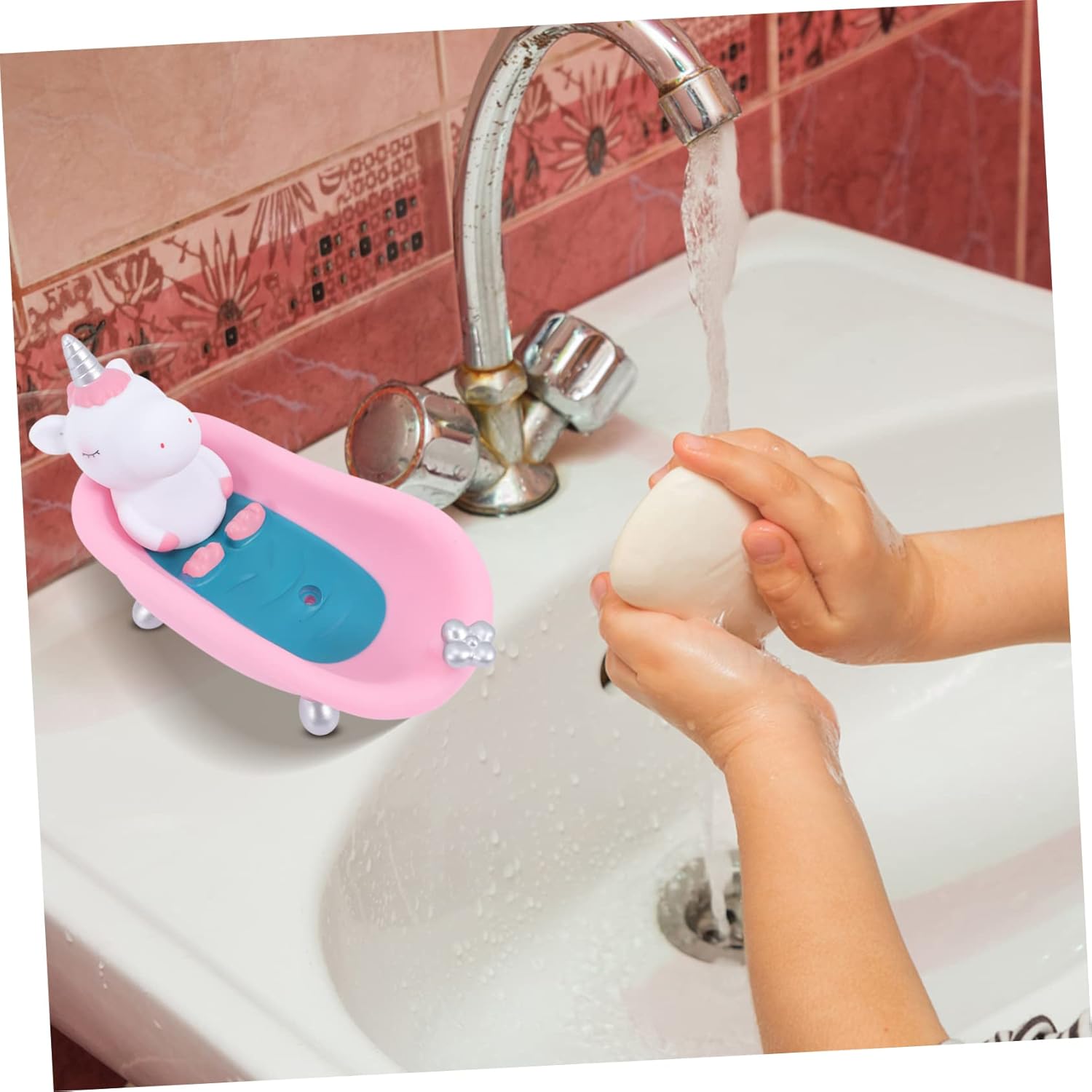 Cartoon Unicorn Soap Dish for Bathroom and Kitchen