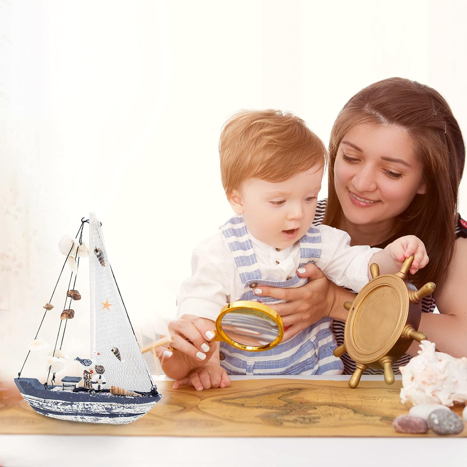 Stylish Wooden Beach Sculptures for Home Decor