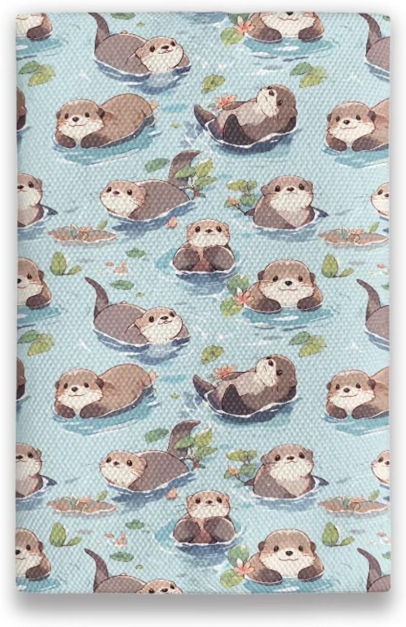 Binienty Cute Otter Purse Tissue Holder for Women Girls