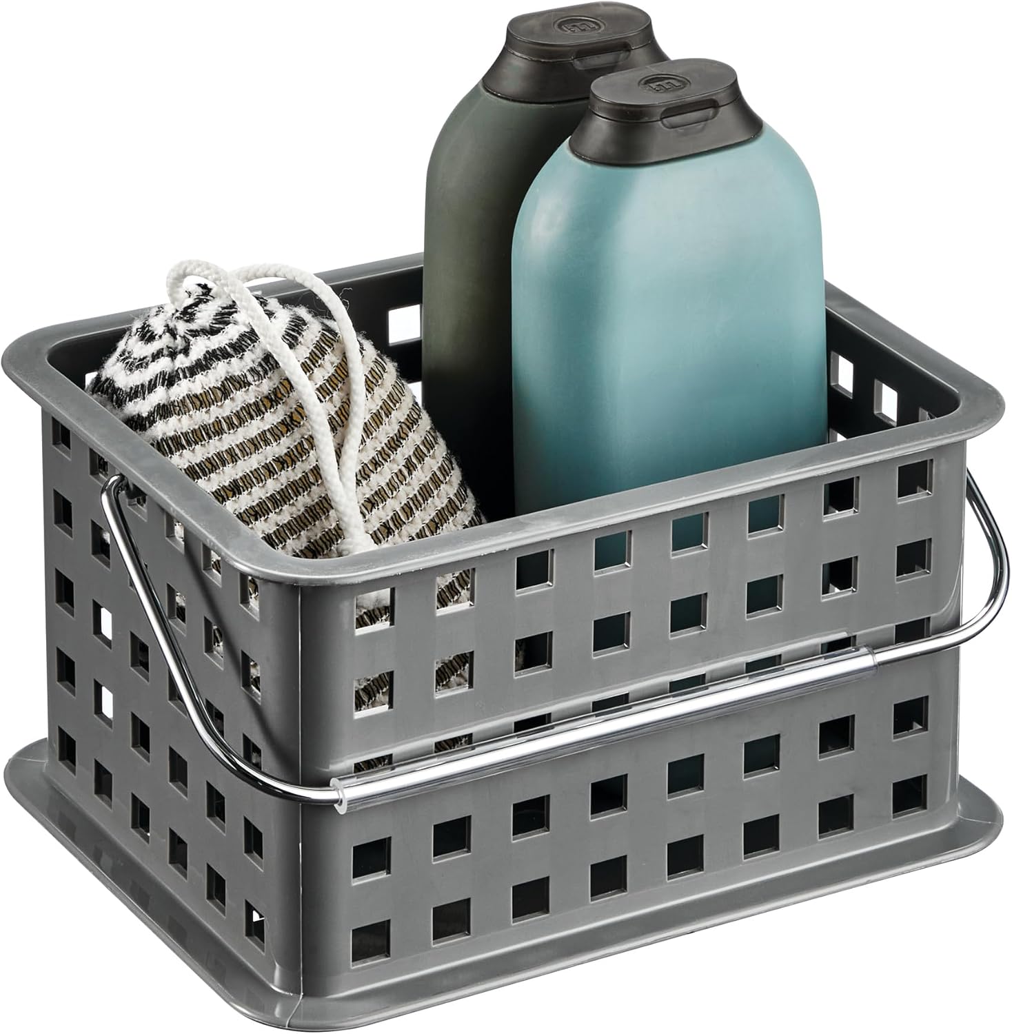 iDesign Plastic Shower Basket with Handle