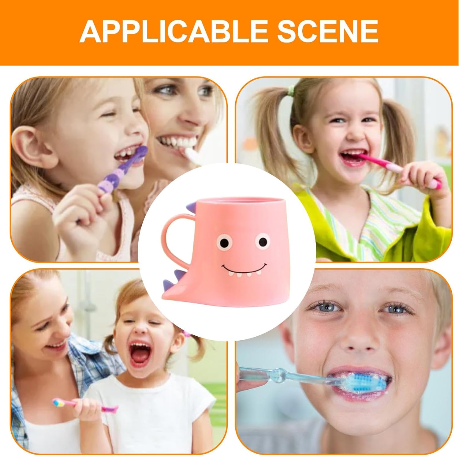 Cute Dinosaur Toothbrush Holder for Kids and Adults