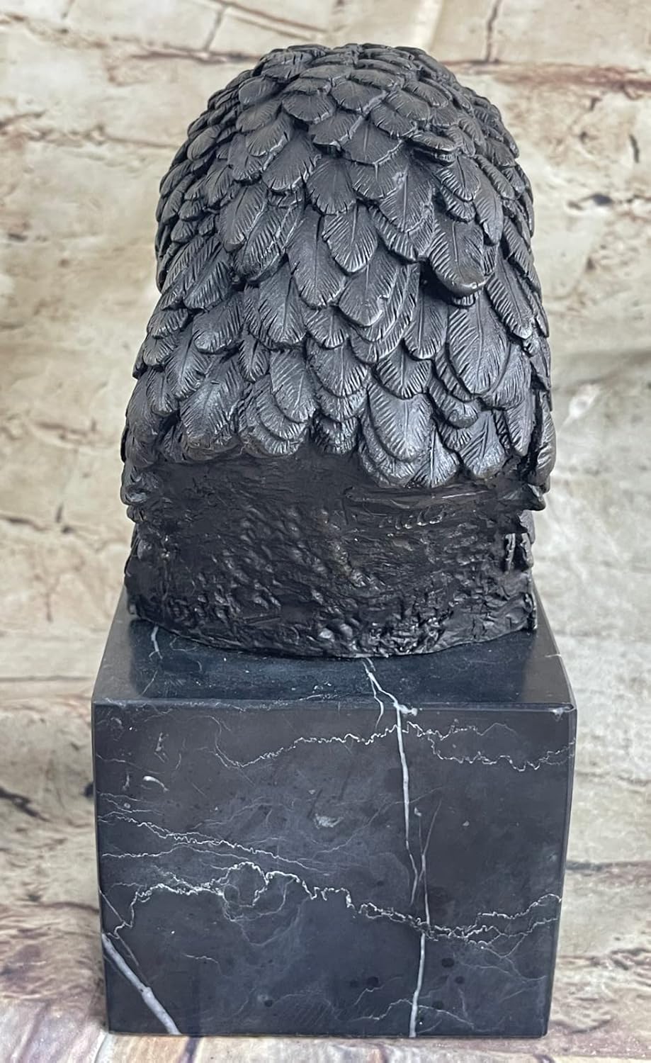 European Bronze Handmade American Bald Eagle Statue
