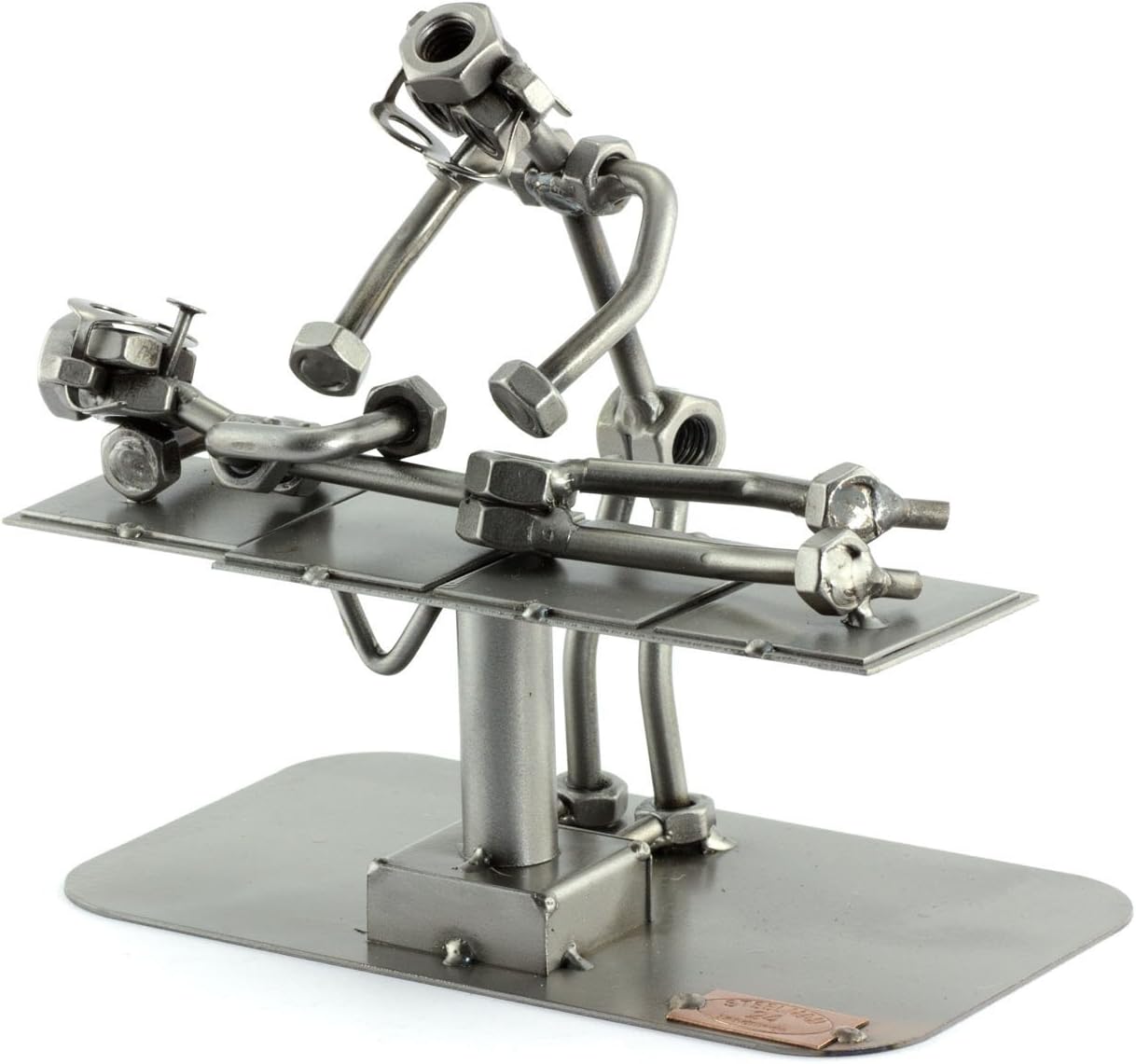 Steelman24 Chiropractor Sculpture Metal Figurine Handmade Gift