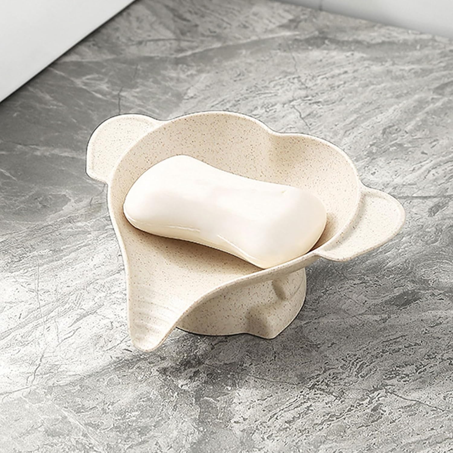 Little Elephant Soap Dish Set for Kids and Bath