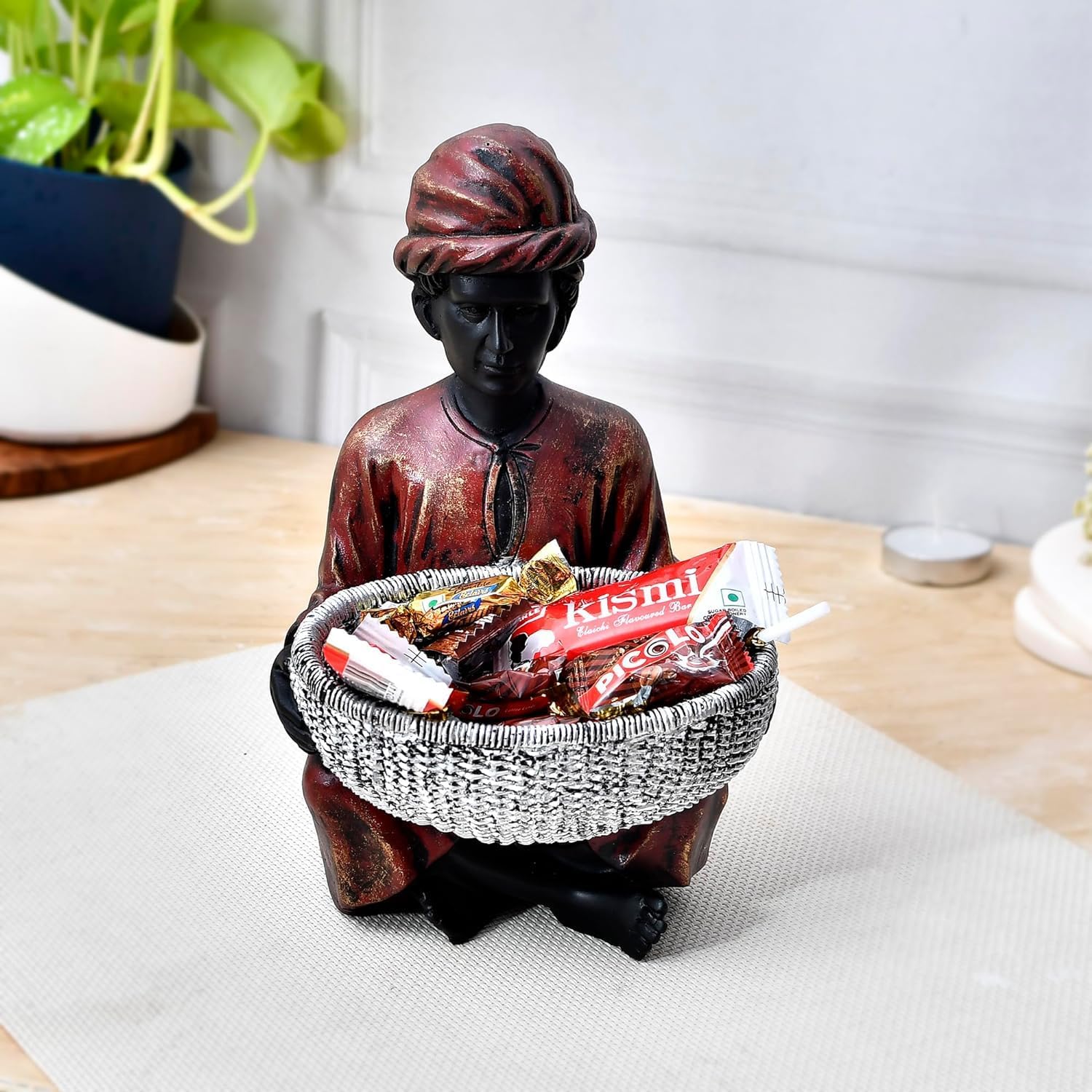 Ethereal Elegance Resin Art Men Statue Home Showpiece