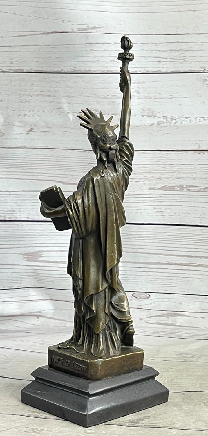 Fisher New York Statue of Liberty Bronze Sculpture