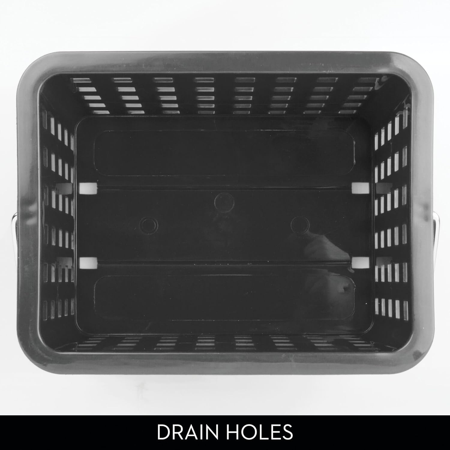 iDesign Plastic Shower Basket with Handle