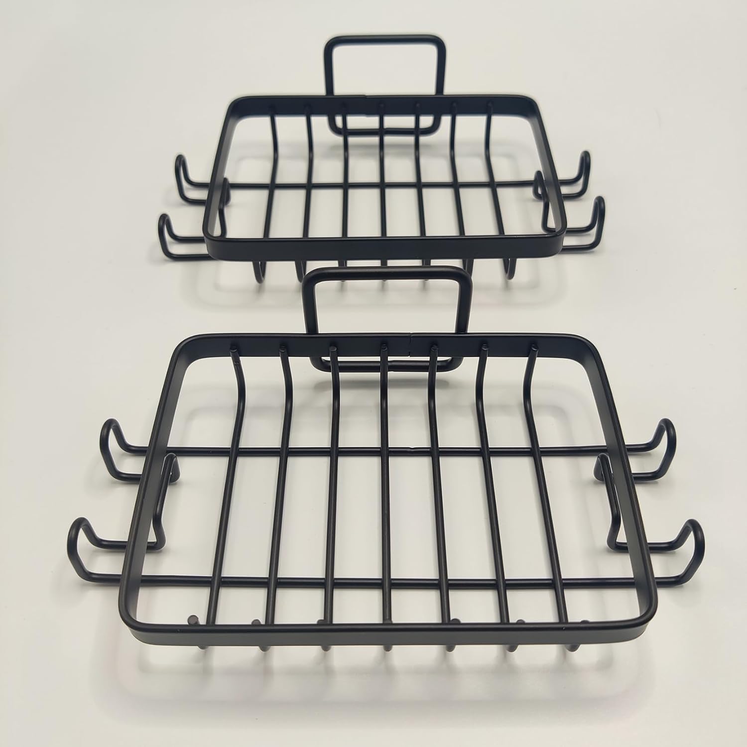 SPELSHINE 2-Piece Black Soap Dish with Suction Cup
