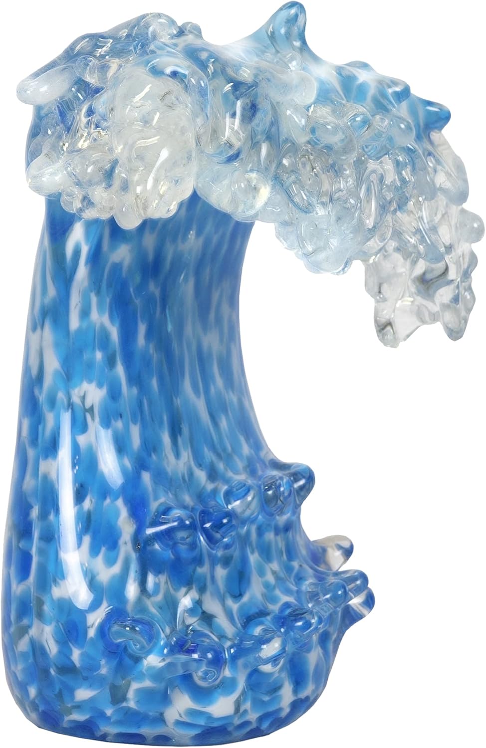 Dale Tiffany Art Glass Sculpture 85 Inch Tall Laguna Wave 1