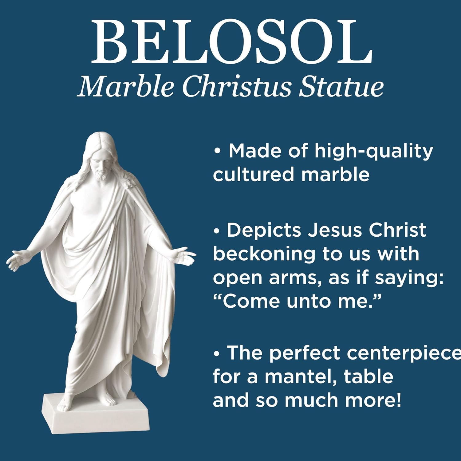Deseret Book BELOSOL Christus Statue 9 Inch