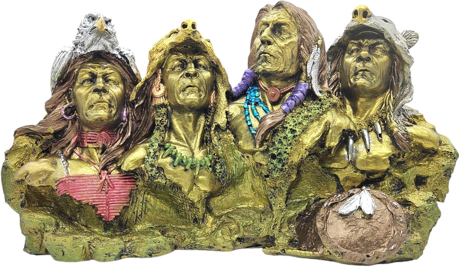 MORIN Apache Tribes Sculpture 22cm Golden