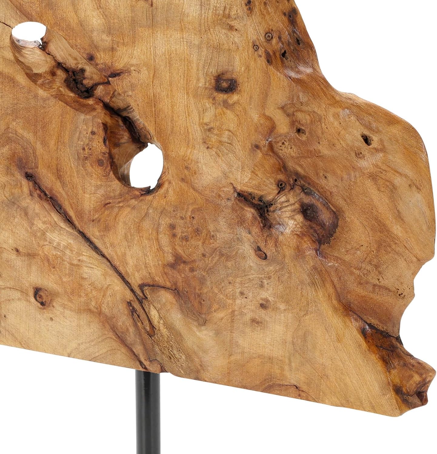 NAHARO Handcarved Root Wood Sculpture - Rustic Decor