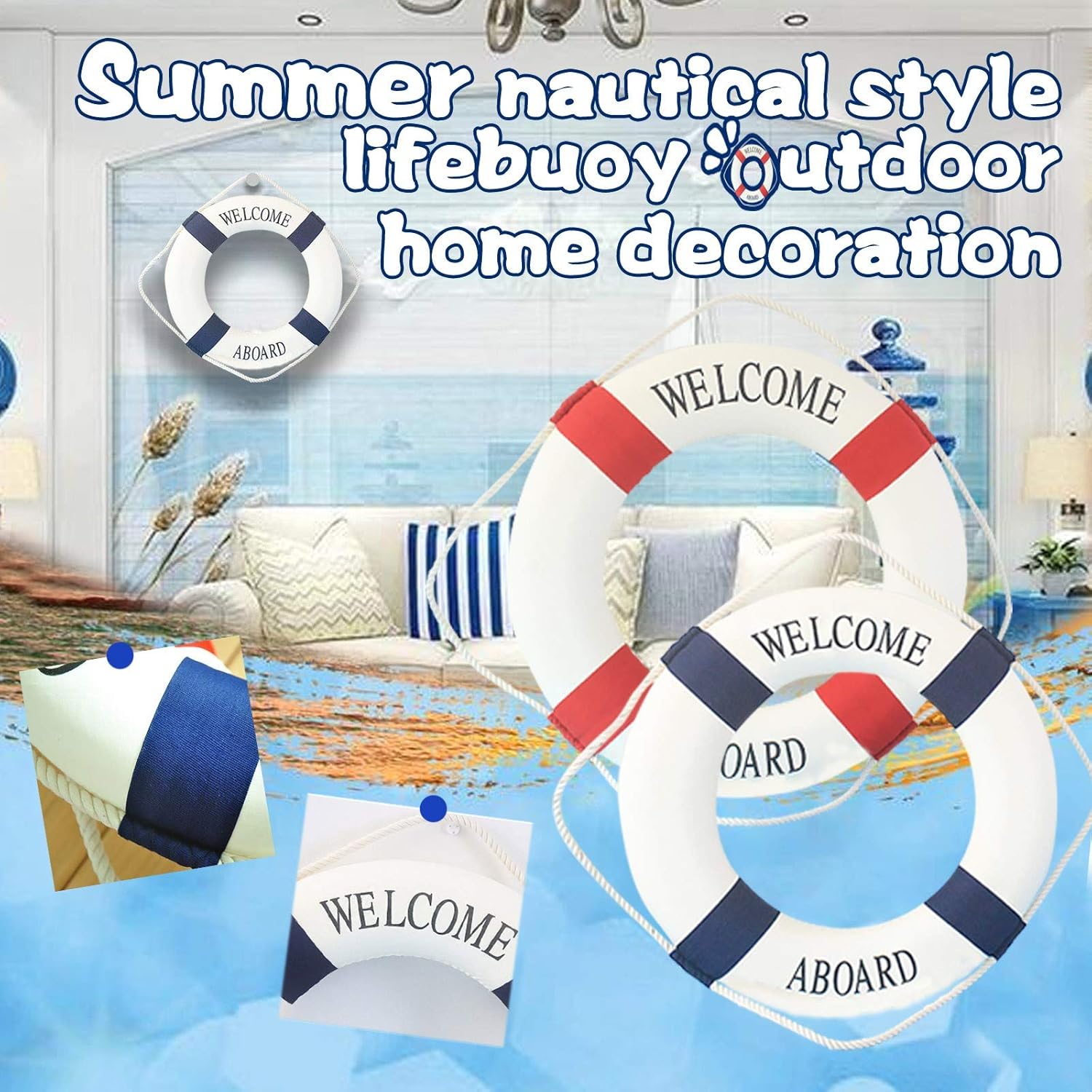 Modern Nautical Wall Statue for Home Decor