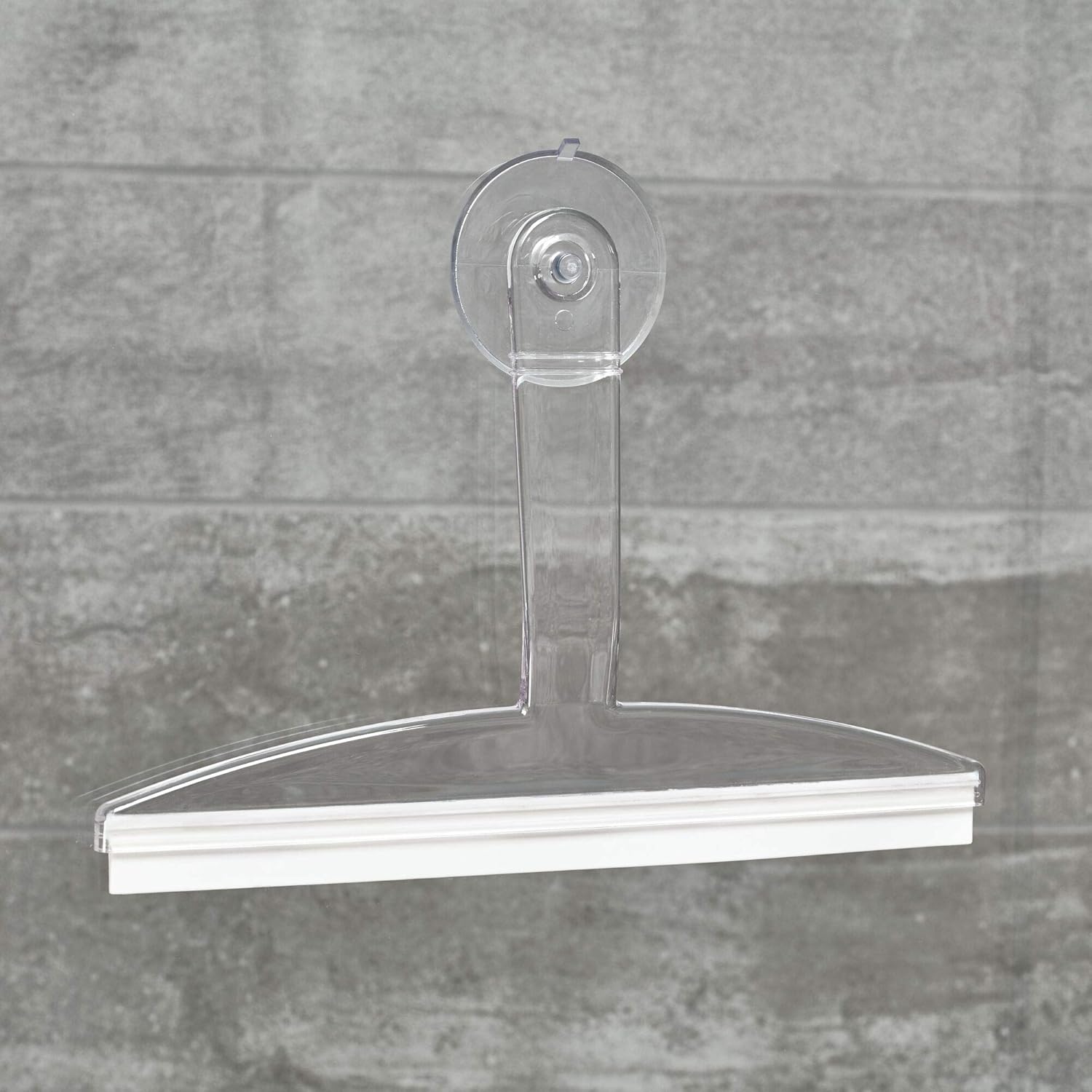 InterDesign iDesign 22300 Clear Squeegee with Storage Hook