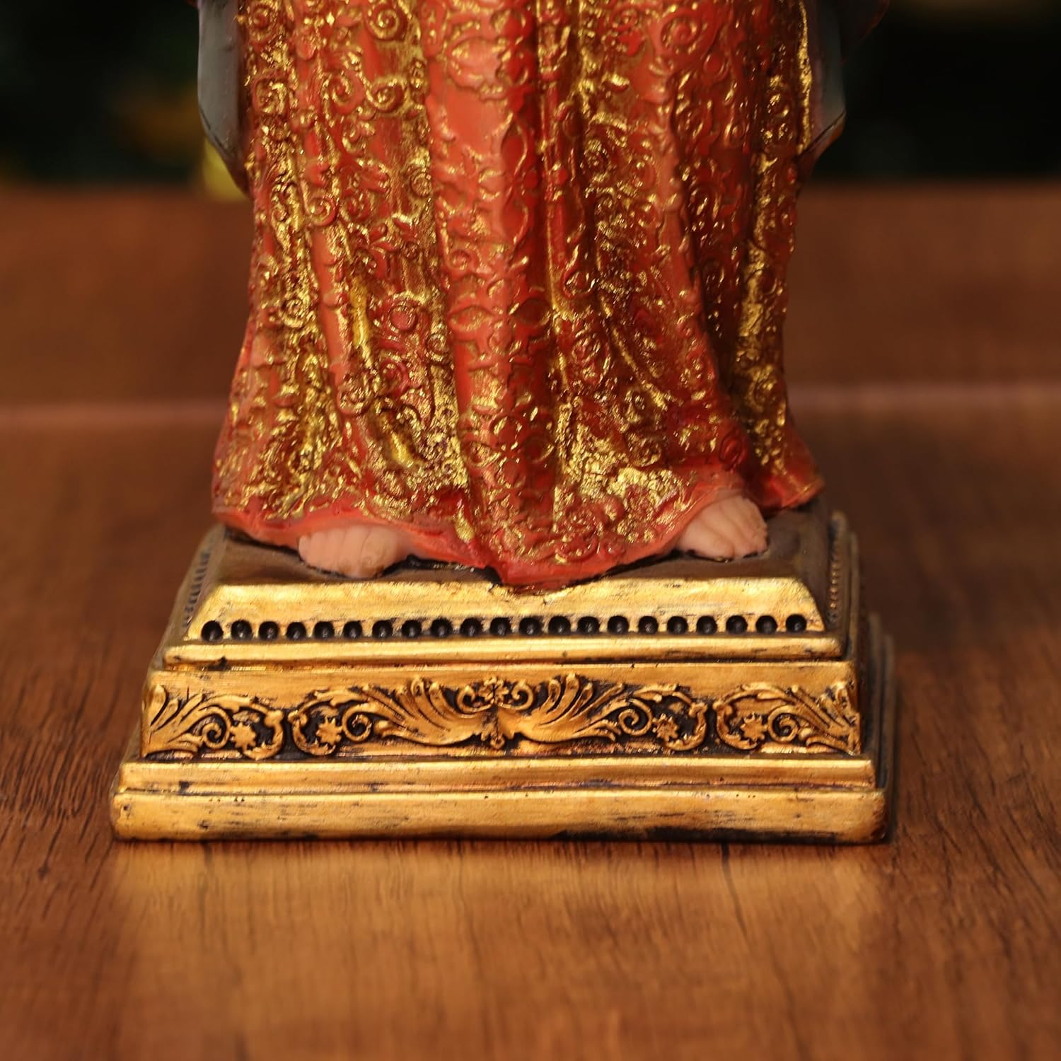Zayton Virgin Mary Statue Resin Sculpture 8 Inch
