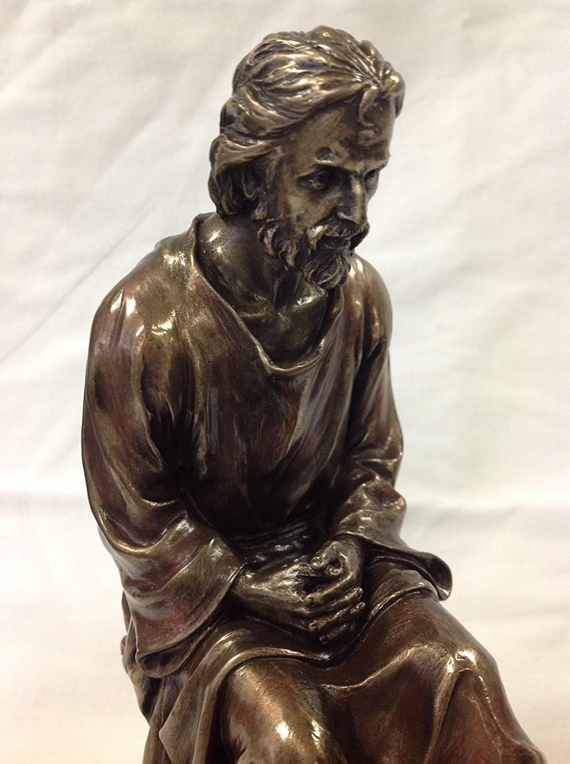 WU Unicorn Studios Jesus Washing His Disciples Feet Bronze Statue