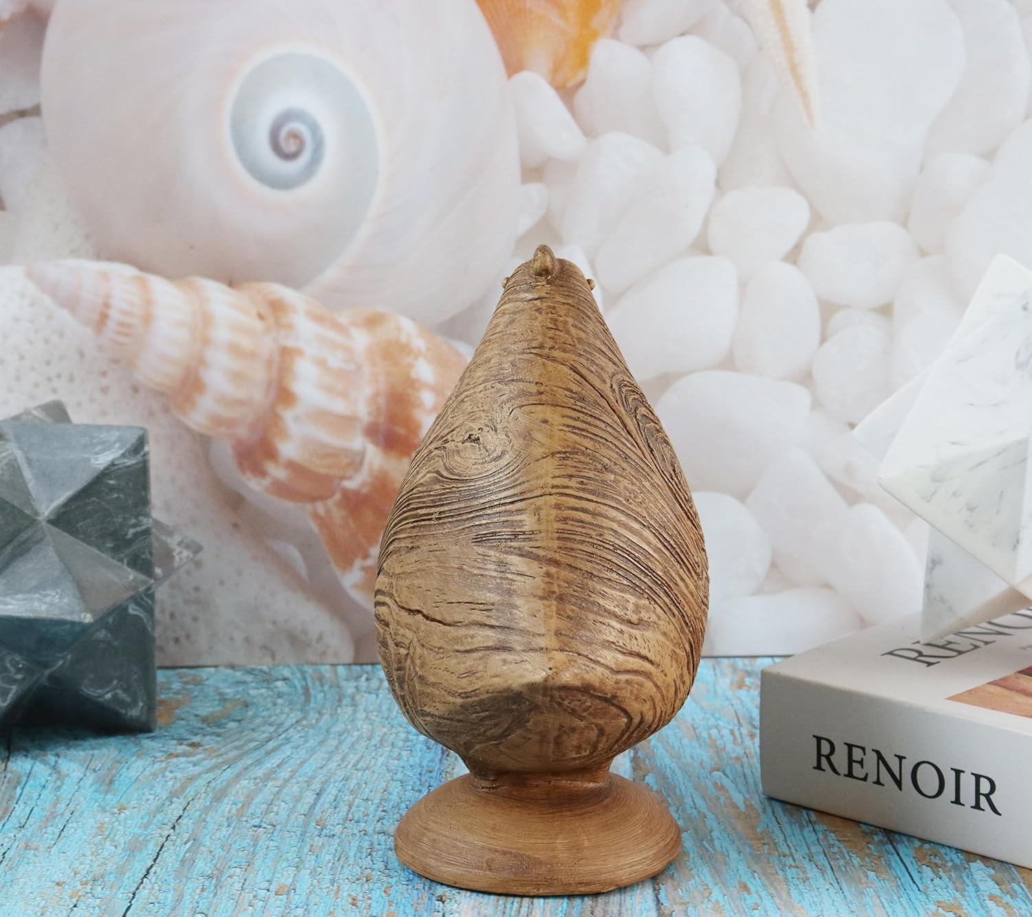 Hymmah Rustic Chicken Statue Home Decor