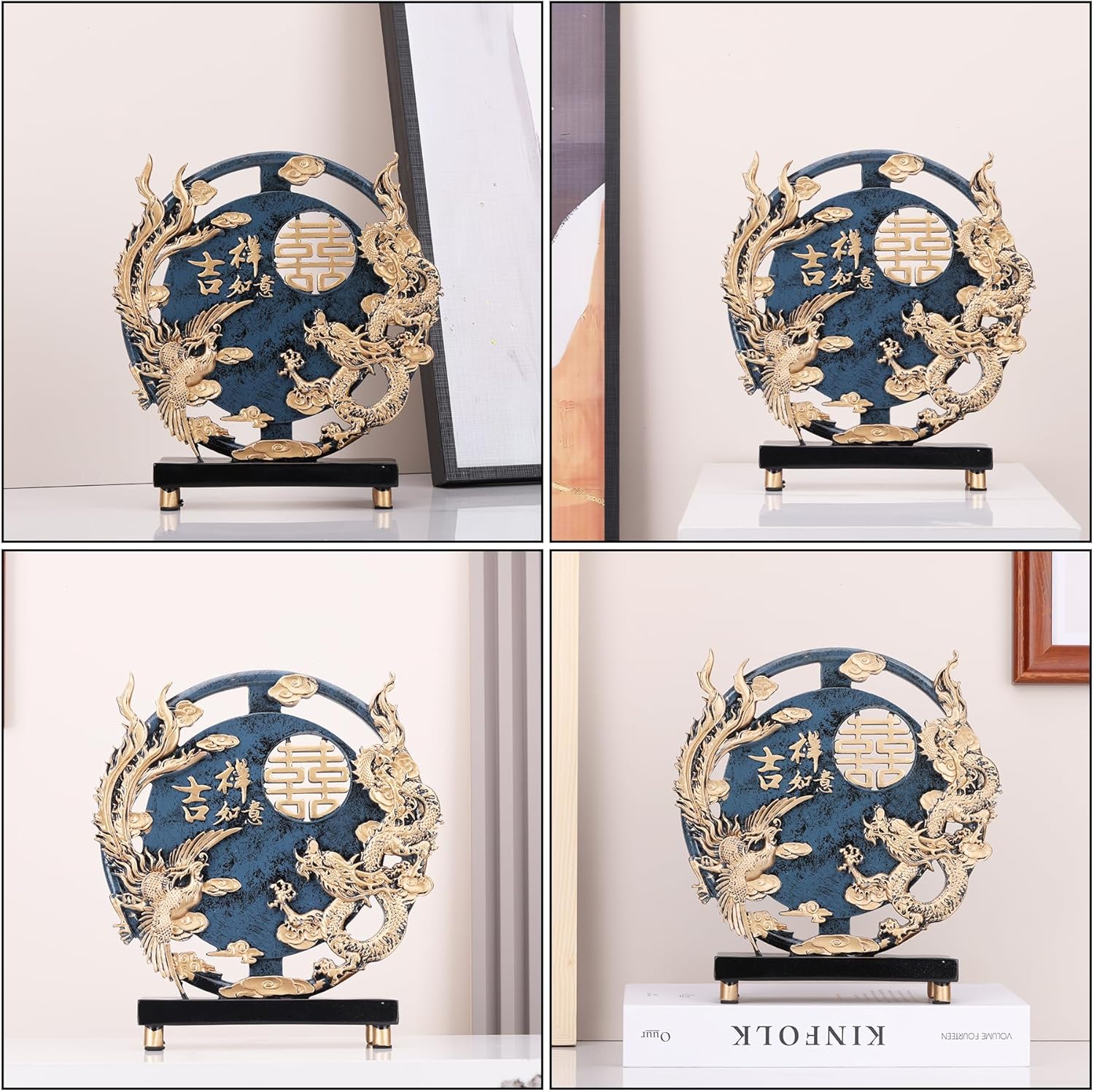 Modern Abstract Art Resin Statue for Home Decoration
