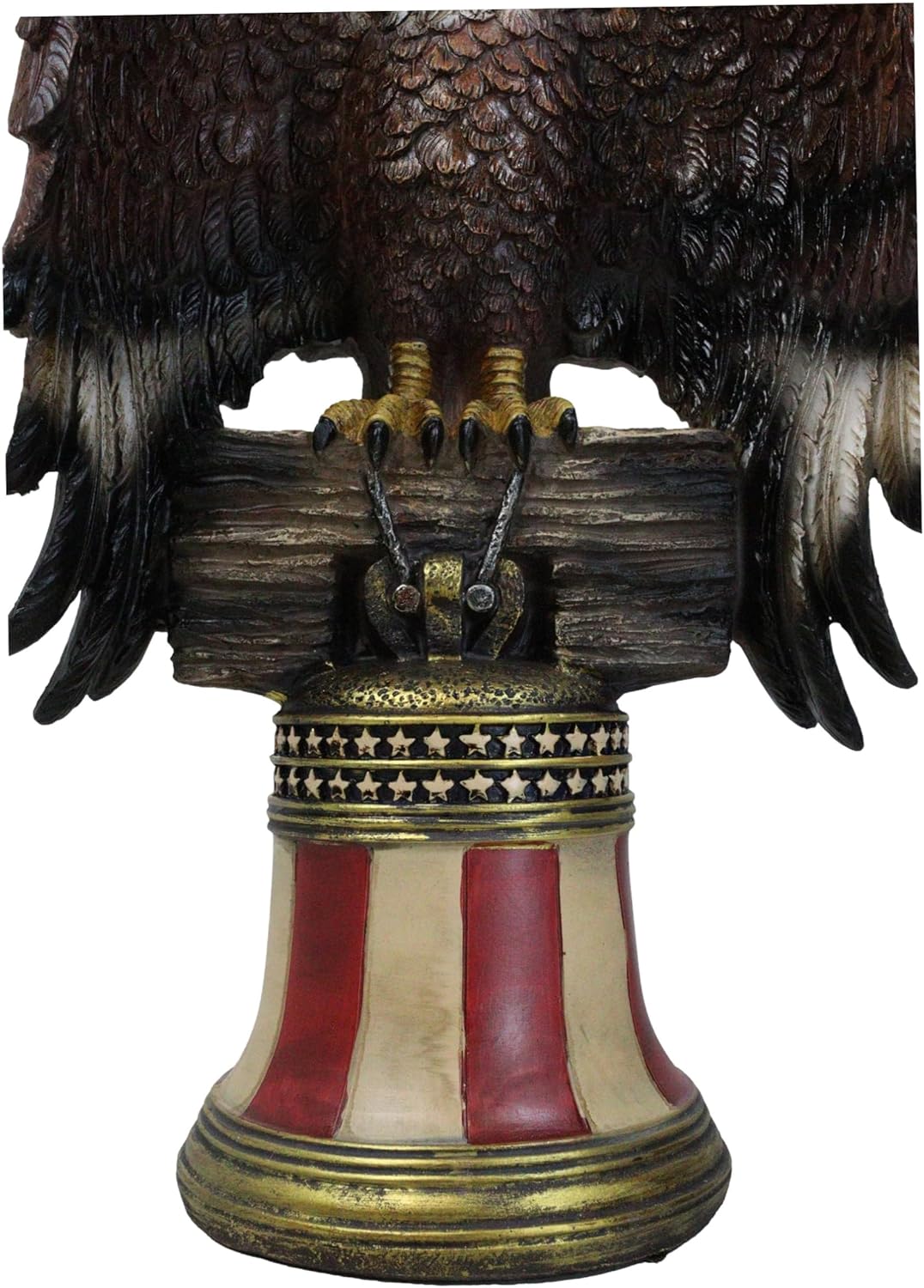 Ebros Independence Day Liberty Bell Eagle Decor Figurine