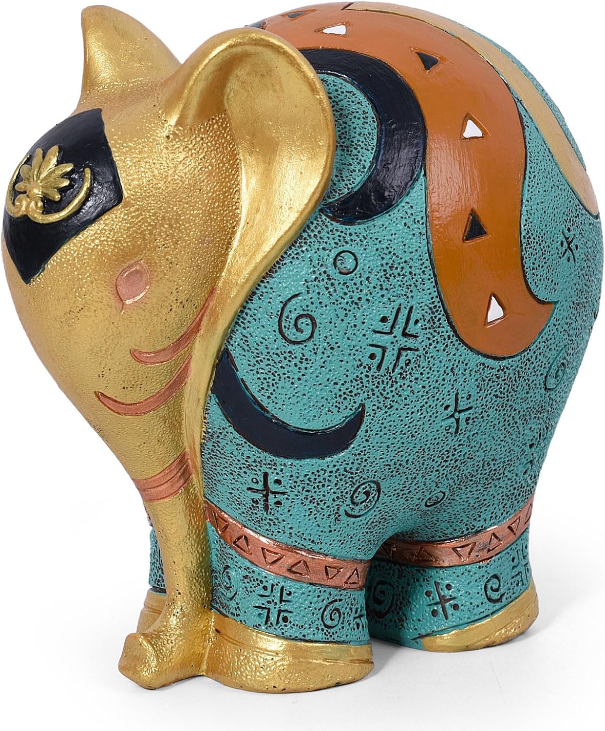 Elephant Statue Handcrafted Resin - 55 H Home Decor