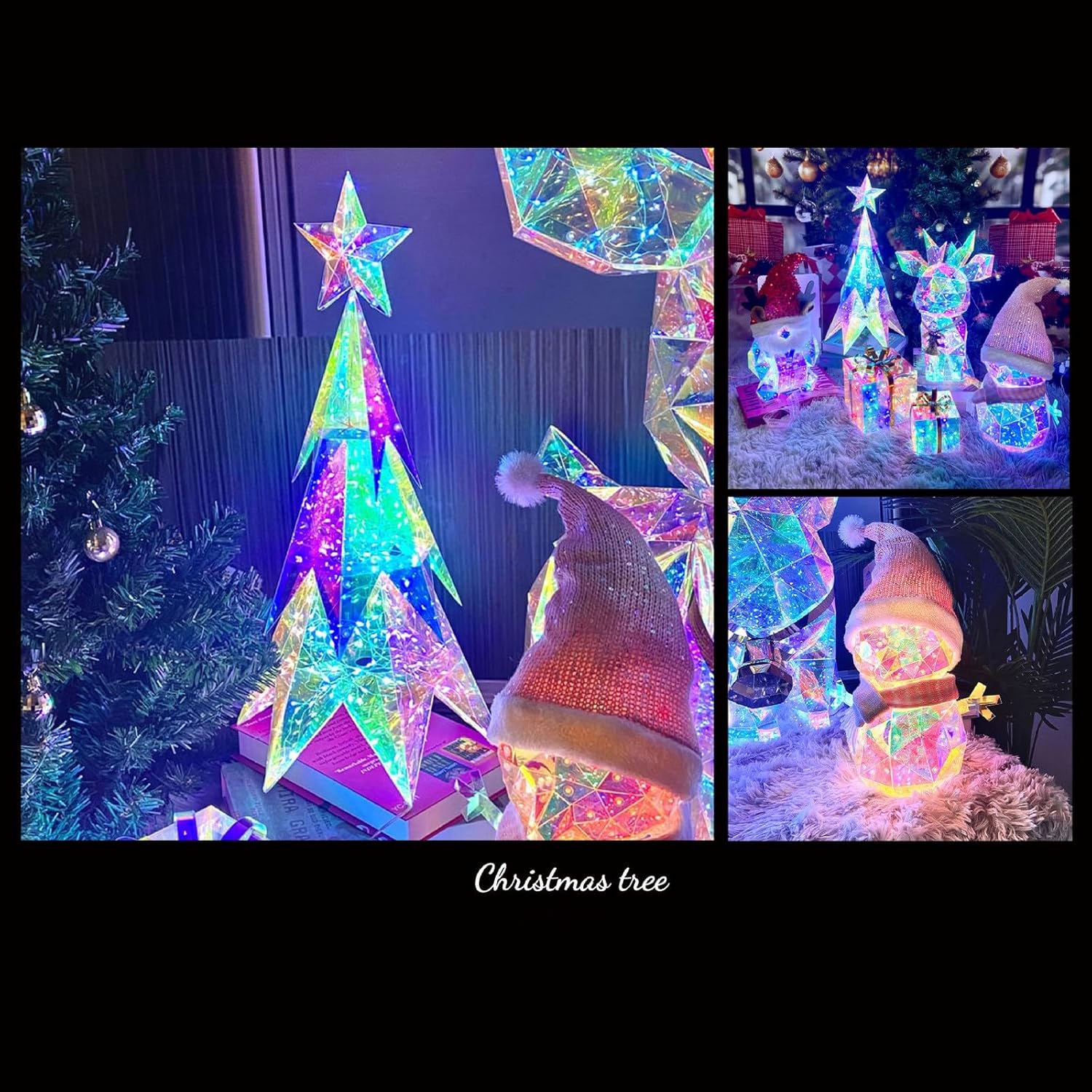Christmas Star Box Decor for Home and Office