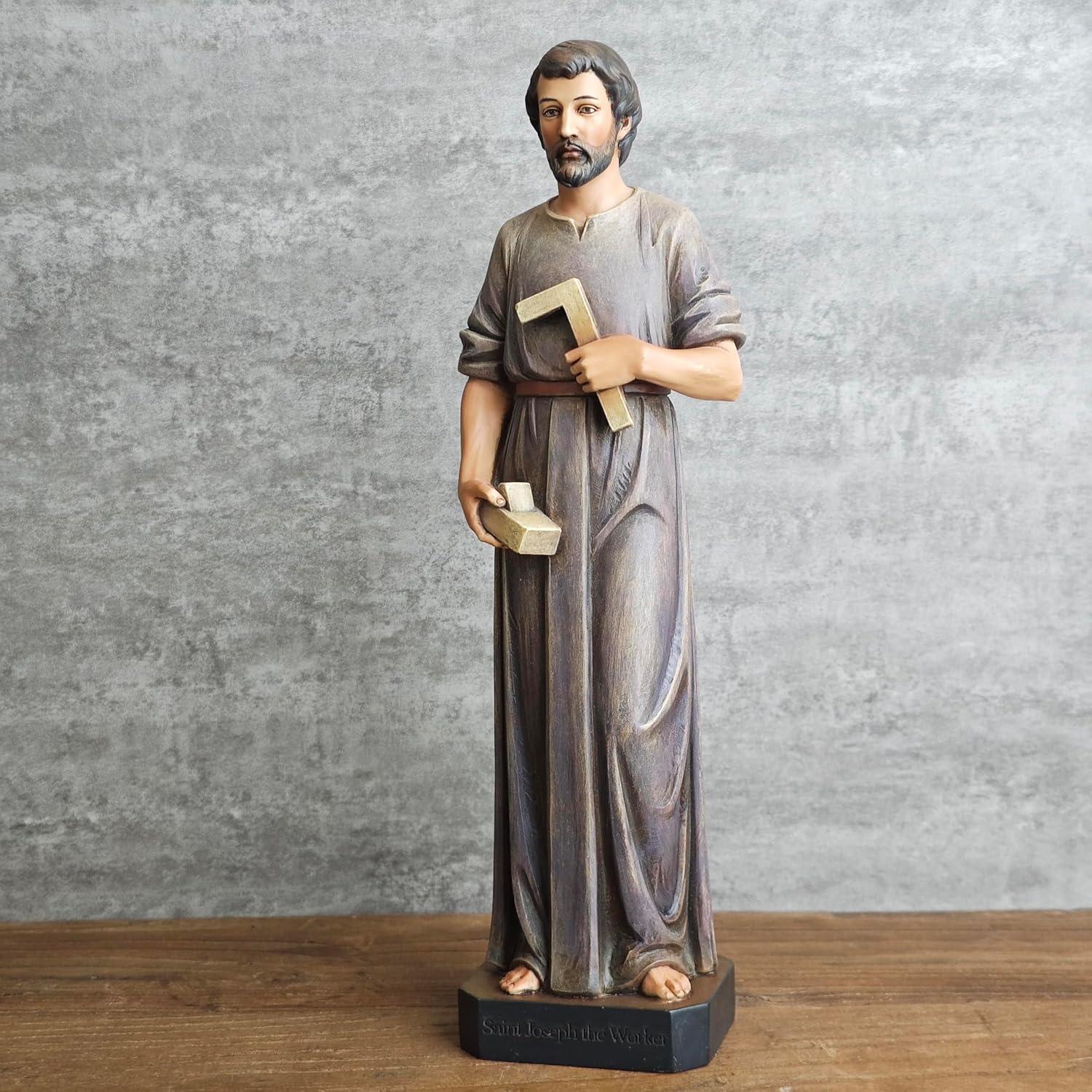 BC Catholic Saint Joseph Statue The Worker 11 Inches