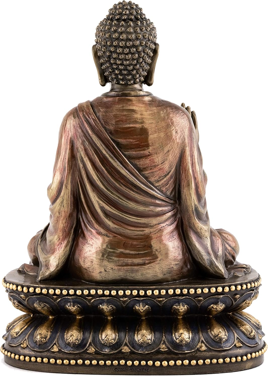 Top Collection Shakyamuni Buddha Statue Touching Earth 9 Inch Bronze