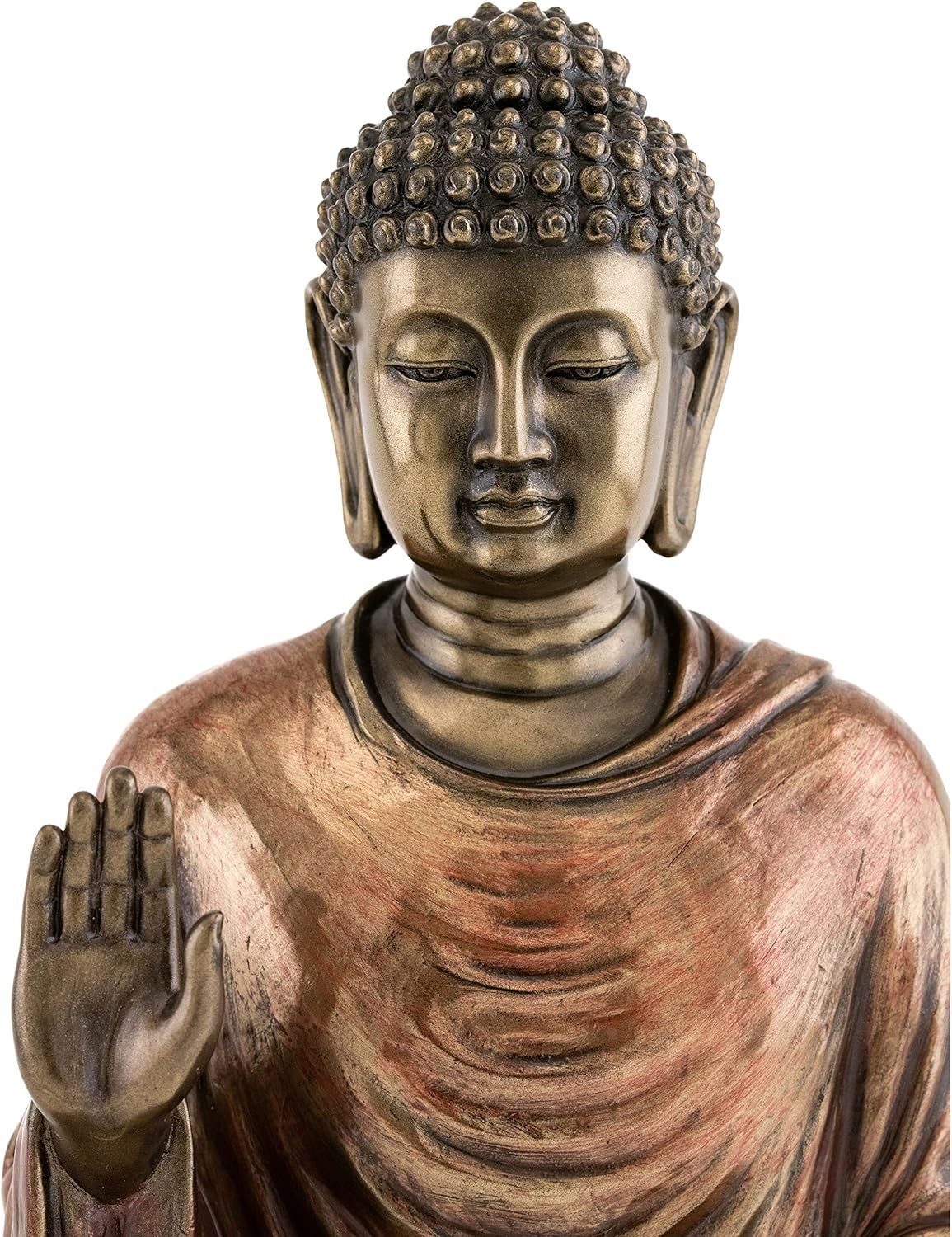 Top Collection Shakyamuni Buddha Statue Touching Earth 9 Inch Bronze